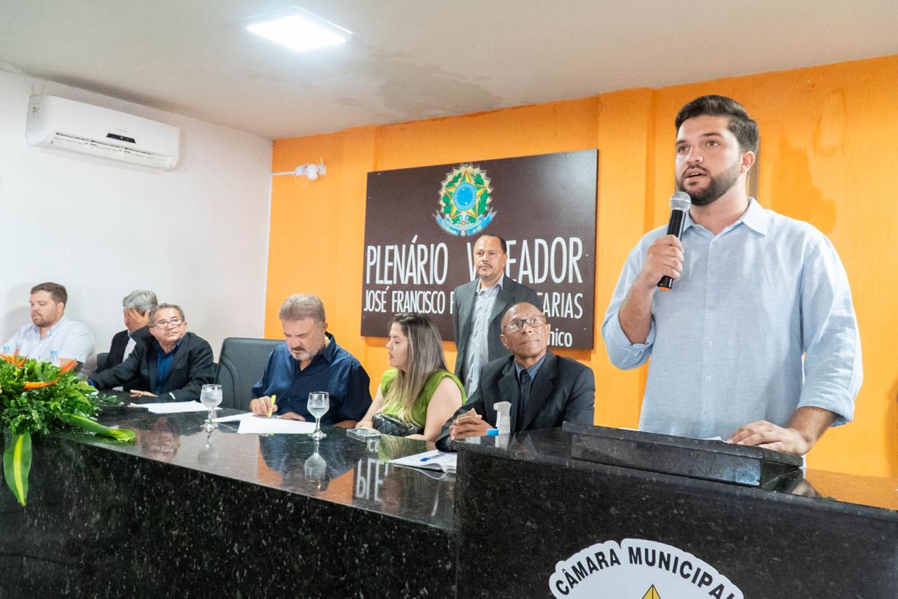 Prefeito Lucas Santos apresenta balanço dos três anos de sua gestão